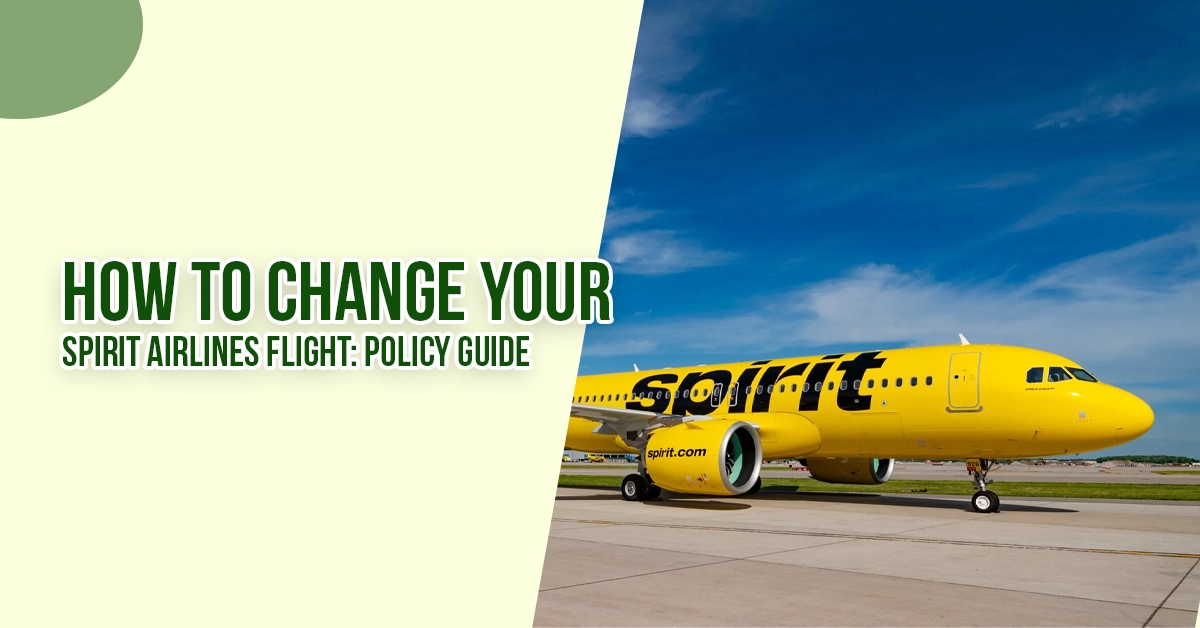 Spirit Airlines Flight Change Policy